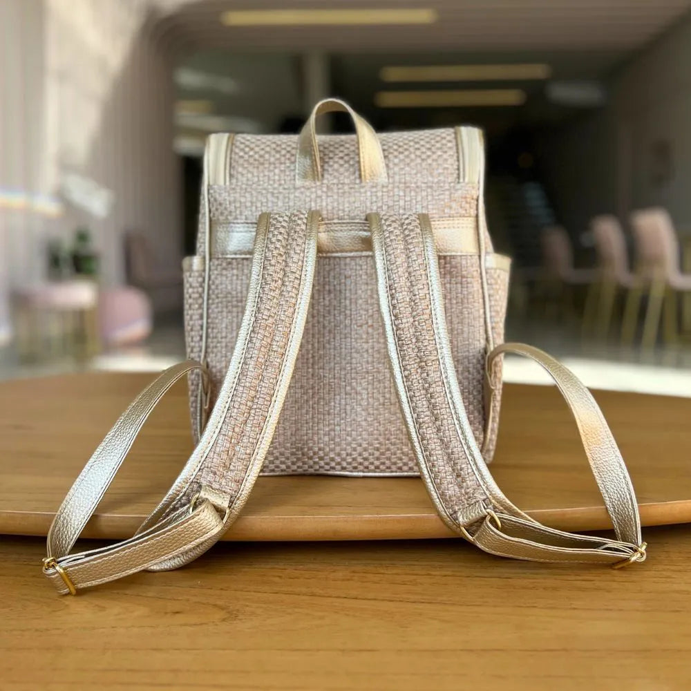 Kit Baby 4 Personalizado - Palha Ouro | Borboleta