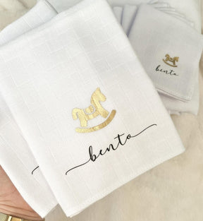 Kit de Fraldinha Completo e Personalizado 20 Peças | Nome do Bebê Personalizado