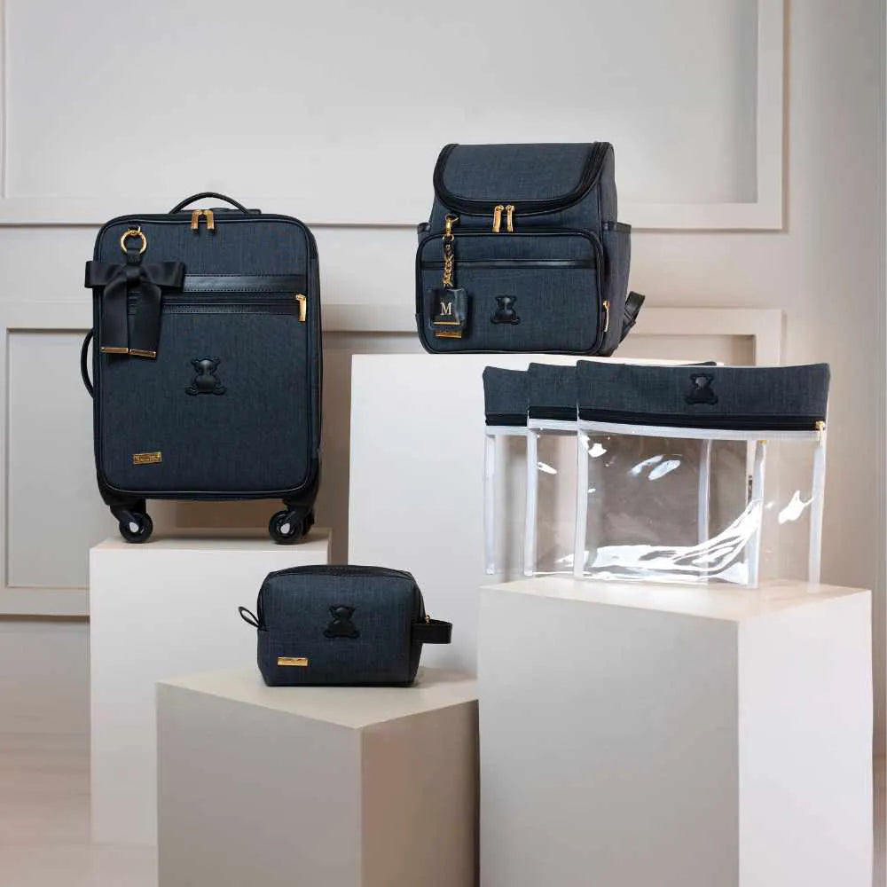 Kit Baby 4 Personalizado | Linho Preto I Preto