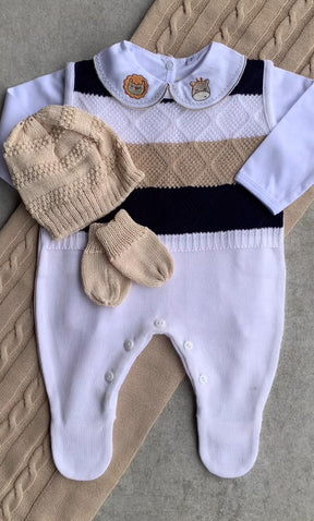 Kit Saída Maternidade Personalizável Completo Fazendeiro | Personalize Com o Nome do Seu Príncipe