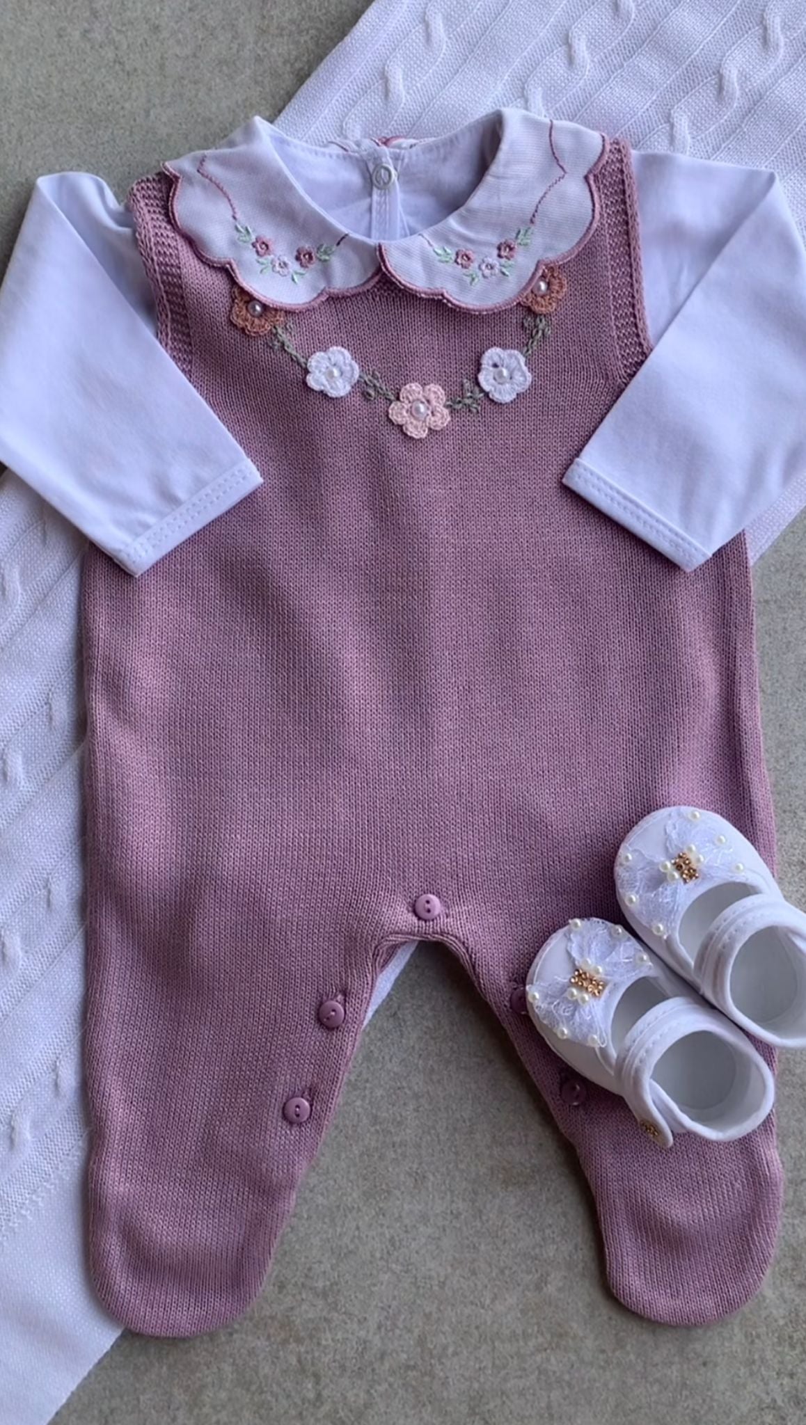 Kit Saída Maternidade FLORA - Personalize Com o Nome da Sua Princesa