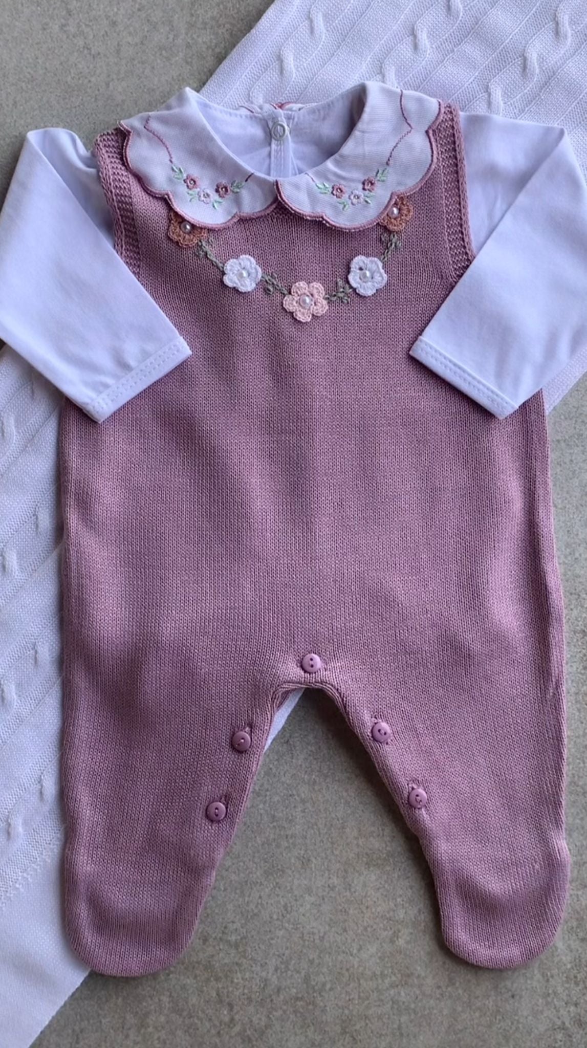 Kit Saída Maternidade FLORA - Personalize Com o Nome da Sua Princesa