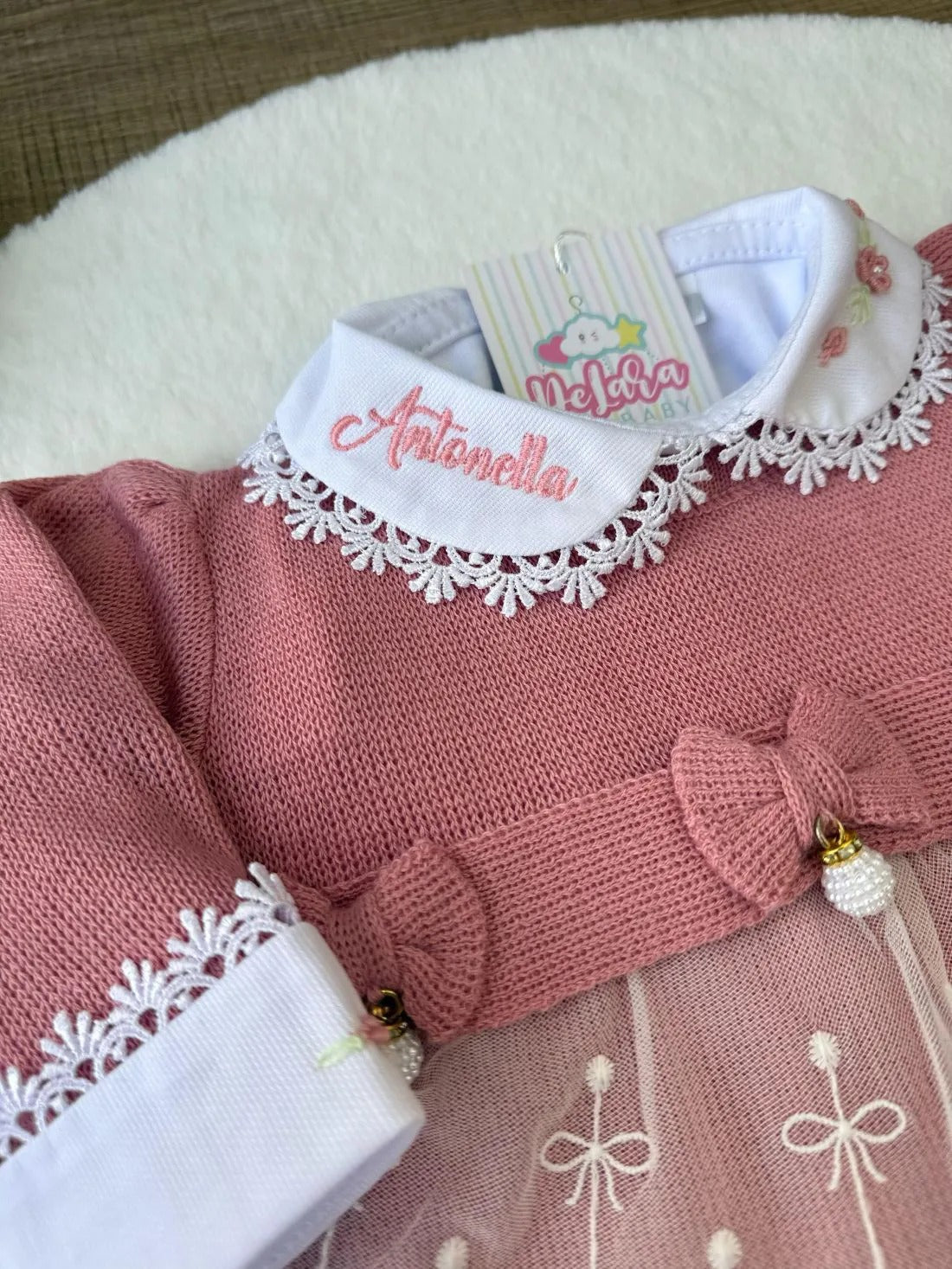 Kit Saída Maternidade Antonella - Personalize Com o Nome da Sua Princesa